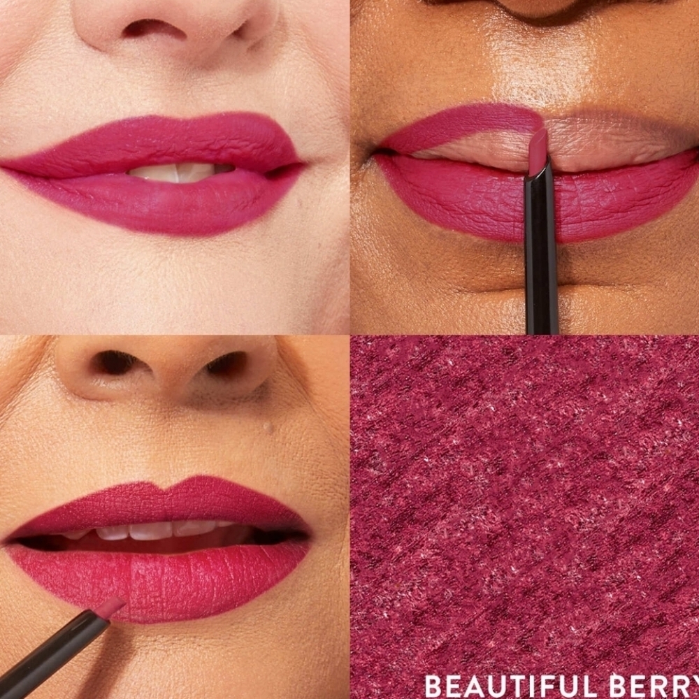 Laura Geller Modern Classic Waterproof Lip Liner Berry Beautiful (Berry), NIB - Picture 2 of 9